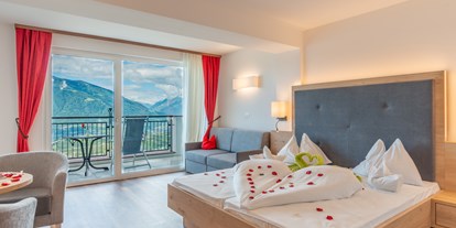 Wanderurlaub - Bettgrößen: Doppelbett - St. Walburg im Ultental - Doppelzimmer Meran - Hotel Meinhardt