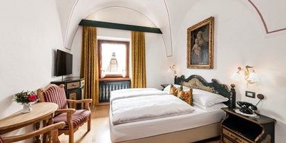 Wanderurlaub - Bettgrößen: Doppelbett - Seiser Alm - Hotel Cavallino D’Oro B&B