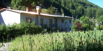 Wanderurlaub - Ehrenburg (Trentino-Südtirol) - Ansicht vom Garten - Hotel Steinhauswirt