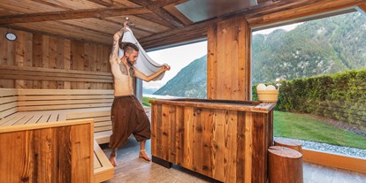 Wanderurlaub - Hotel-Schwerpunkt: Wandern mit Kindern - Taufers im Münstertal - Sauna - Tuberis Nature & Spa Resort