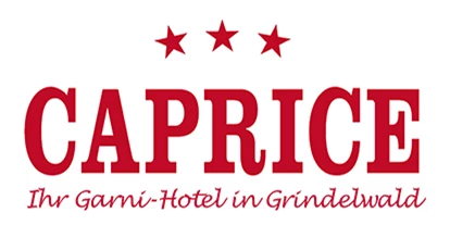 Wanderurlaub - Verpflegung: Frühstück - Bönigen b. Interlaken - Hotel Caprice Grindelwald - Logo - Hotel Caprice