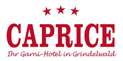 Wanderurlaub - Ausrüstungsverleih: Rucksäcke - Berner Alpen - Hotel Caprice Grindelwald - Logo - Hotel Caprice