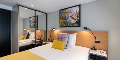 Wanderurlaub - Bettgrößen: Queen Size Bett - Superior Queen Silver - Hard Rock Hotel Davos