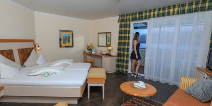 Wanderurlaub - Bettgrößen: Doppelbett - Reßnig - Urlaub im Flairhotel am Wörthersee- Gästezimmer in allen Größen  - Flairhotel am Wörthersee