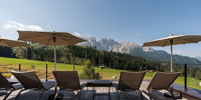 Wanderurlaub - Pools: Außenpool beheizt - Italien - Moseralm Dolomiti Spa Resort
