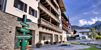 Wanderurlaub - Touren: Bergtour - Paßthurn - Hotel Westseite - Erholungshotel Kaltenhauser