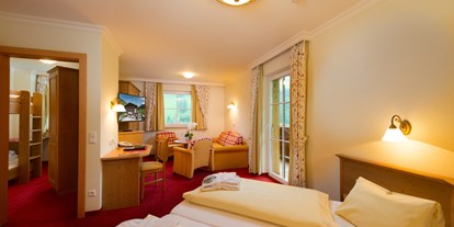 Wanderurlaub - geführte Touren - Hohe Tauern - Familienzimmer Panorama Hotel Lammwirt Großarl - Hotel Lammwirt