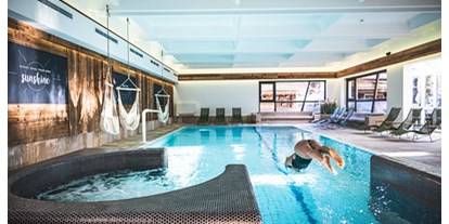 Wanderurlaub - Bettgrößen: Queen Size Bett - Saalbach - Indoor Pool - Das Falkenstein Kaprun