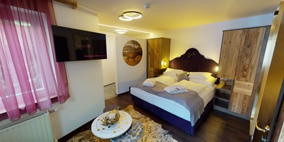Wanderurlaub - Bettgrößen: Doppelbett - Saalbach - Doppelzimmer Panther'A - Hotel Panther’A