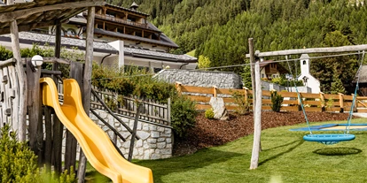 Wanderurlaub - Hotel-Schwerpunkt: Wandern & Wellness - Trentino-Südtirol - Kinderspielplatz - Hotel Masl