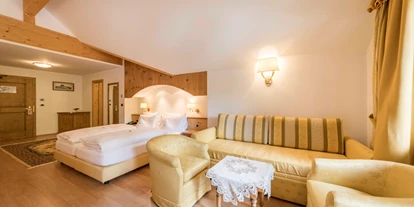 Wanderurlaub - Garten - Badia - Suite Sassolungo - Hotel Miravalle