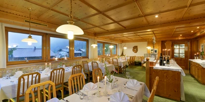 Wanderurlaub - Restaurant - Bickelwald - Speisesaal - Hotel Sonnblick