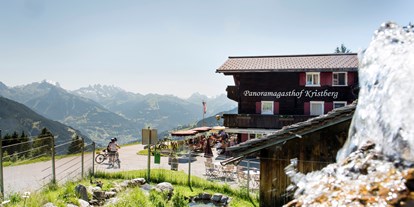 Wanderurlaub - geführte Wanderungen - Vorarlberg - Der Panoramagasthof Kristberg im Silbertal, am Genießerberg im Montafon - Panoramagasthof Kristberg