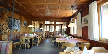 Wanderurlaub - vegetarisches Essen - Säge - Gemütliche Lokale beim Panoramagasthof Kristberg im Silbertal, am Genießerberg im Montafon - Panoramagasthof Kristberg