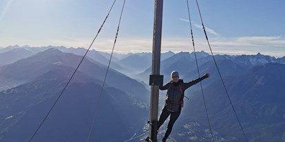 Wanderurlaub - Schwierigkeit Klettersteig: C - Höfen (Höfen) - Gipfelglück, Tschirgant - Hotel & Restaurant zum Lamm