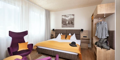 Wanderurlaub - Bettgrößen: Doppelbett - Oberhofen im Inntal - Zimmer - Hotel Bergland in Seefeld