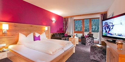 Wanderurlaub - Bettgrößen: Doppelbett - Serfaus - Juniorsuite - Hotel Gabriela Serfaus