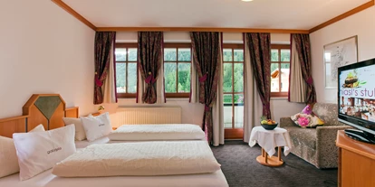 Wanderurlaub - Sauna - Fließ - Doppelzimmer Panoramablick - Hotel Gabriela Serfaus