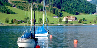 Wanderurlaub - Bettgrößen: Doppelbett - Hall in Tirol - Wander- und Seeabenteuer  - Hotel Bergland am Achensee
