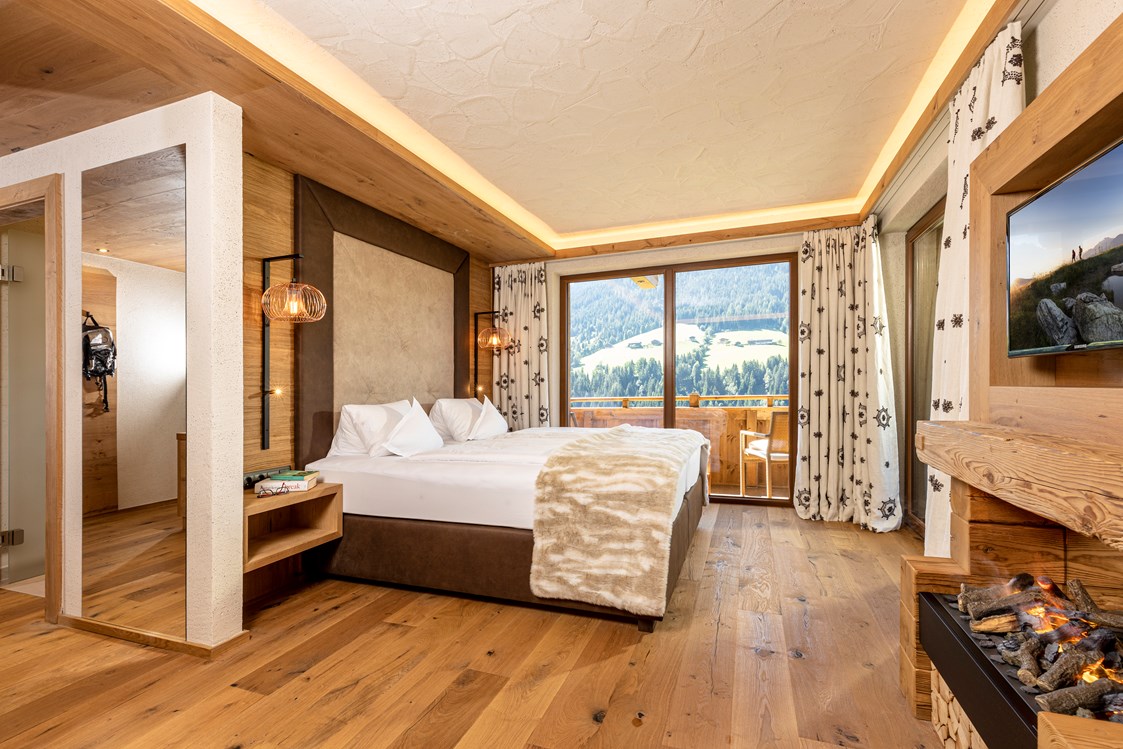 Wanderhotel: Familienzimmer mit Panorama

 - Der Alpbacherhof