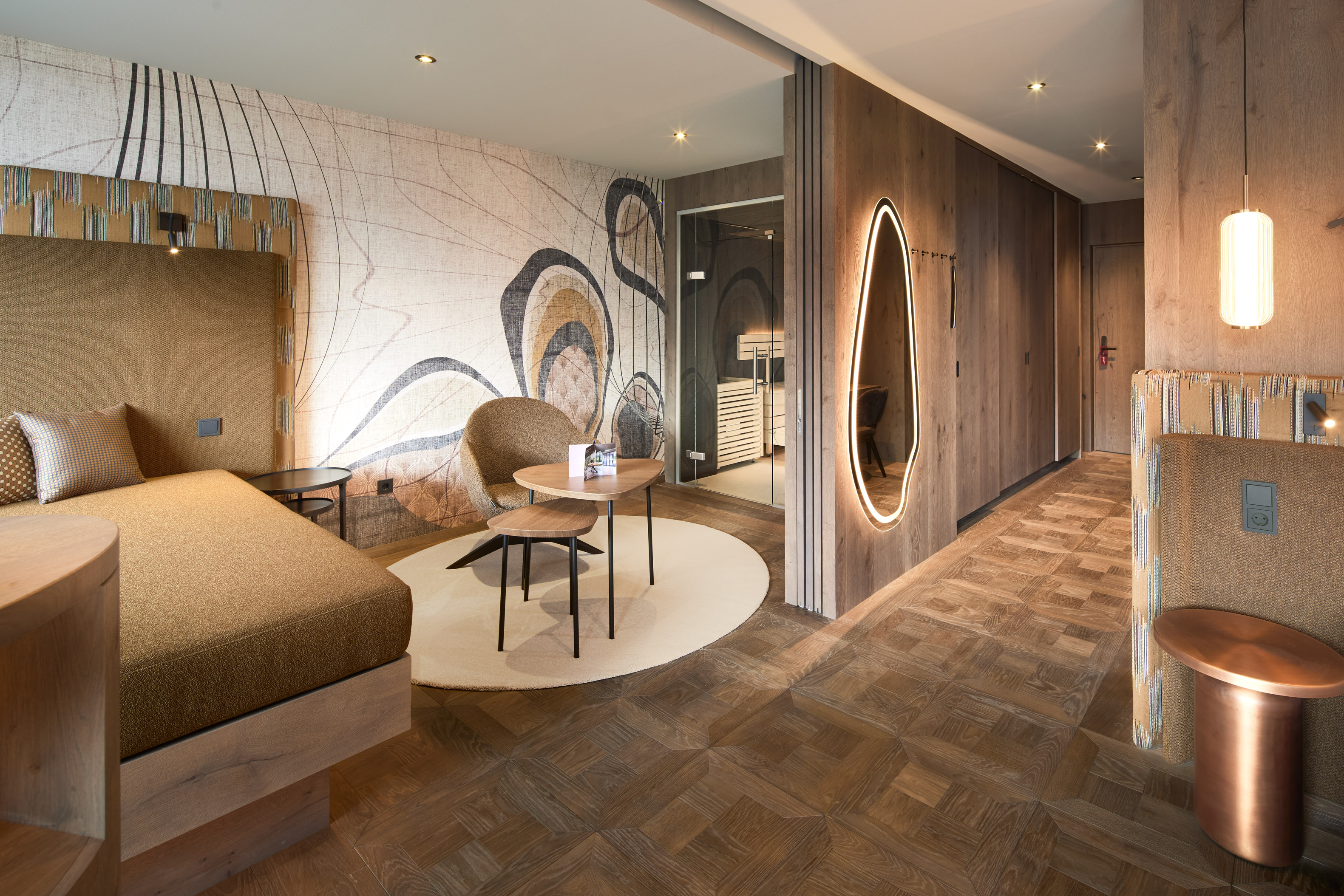 Wanderurlaub - Plaus bei Meran - Suite Sunset Wellness & Spa - Hotel Das Sonnenparadies