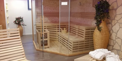Wanderurlaub - Allgäu - Sauna mit Wohlfühlbeleuchtung - Landhaus Ohnesorg Partner der KönigsCard