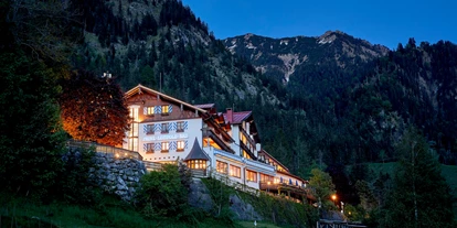 Wanderurlaub - Allgäu - Hotel mitten in den Bergen mit Wanderwegen ab Hotel - Hotel Prinz-Luitpold-Bad