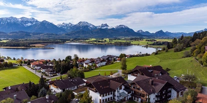 Wanderurlaub - Fahrstuhl - Bayern - Der Blick vom Hartungs Hoteldorf. - Hartungs Hoteldorf