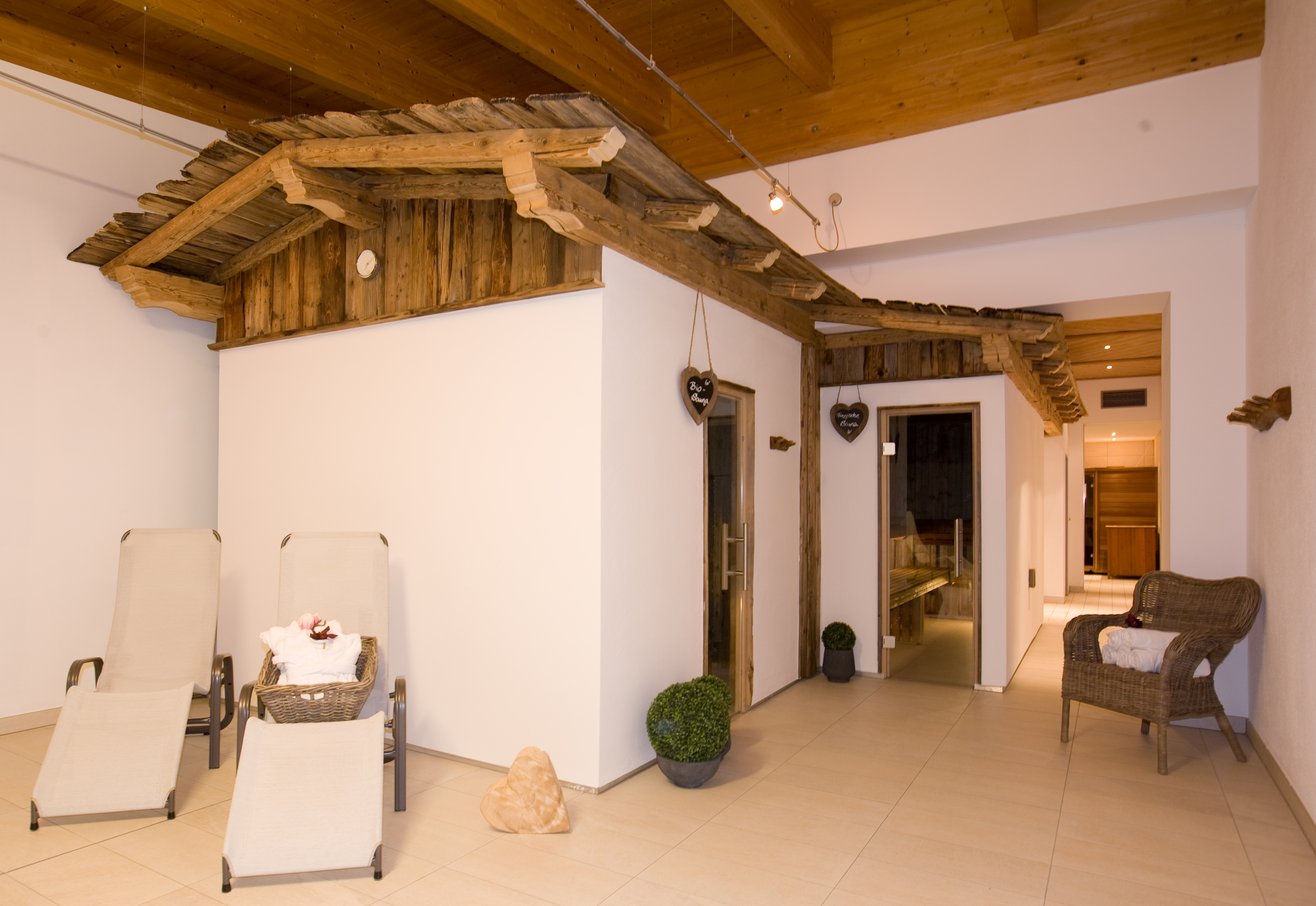 Wanderhotel: Die Finnische -und Bio-Sauna - Hartungs Hoteldorf