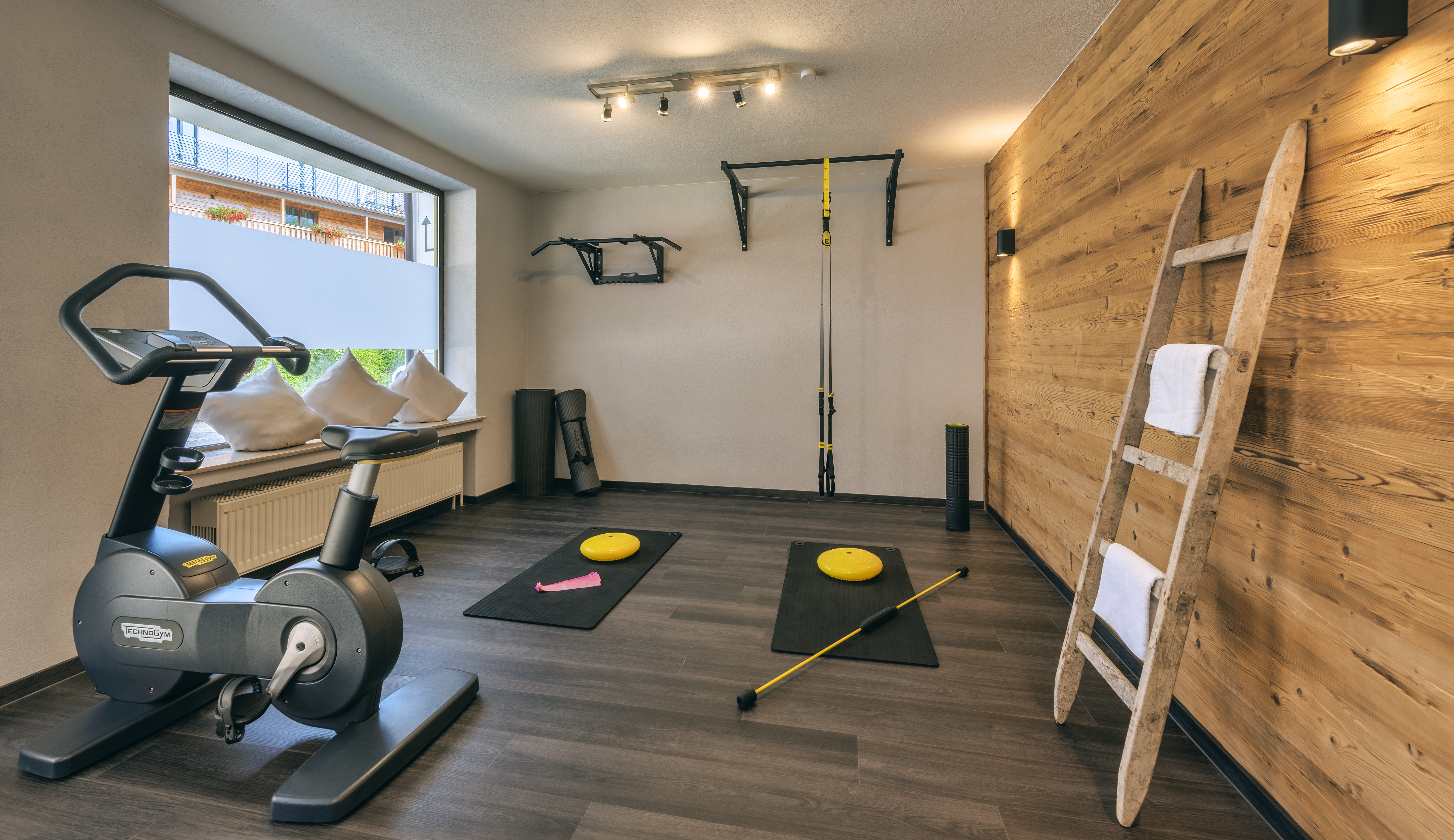 Wanderhotel: Fitnessraum - Hotel Ruhpoldinger Hof