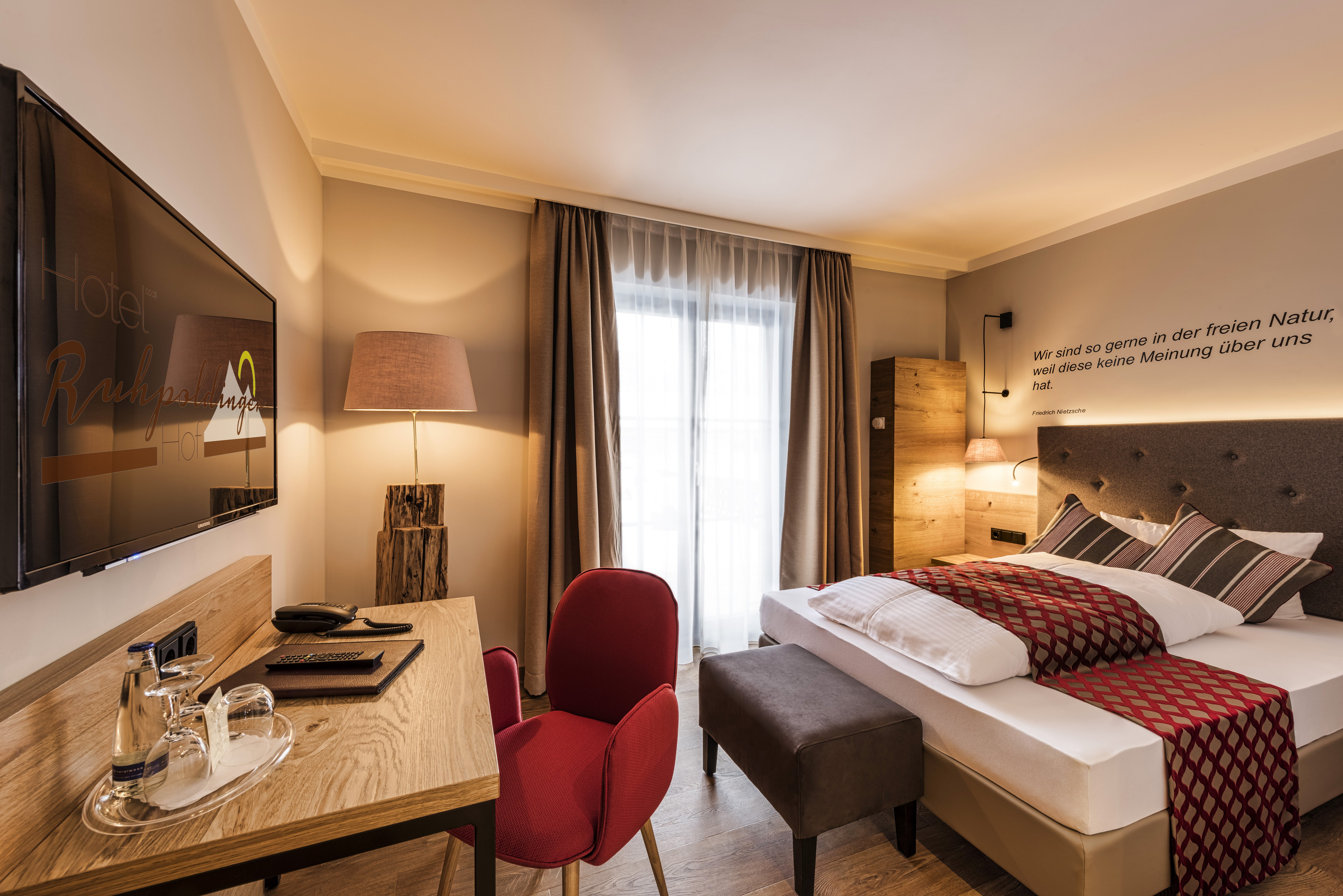 Wanderhotel: EZ Superior - Hotel Ruhpoldinger Hof