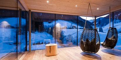 Wanderurlaub - Brenner - Adlerhorstsuite - Winteaussicht - Naturhotel Rainer