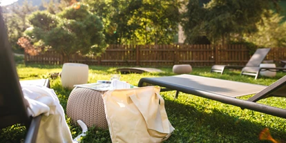 Wanderurlaub - Brenner - Wellness- Terrasse  - Naturhotel Rainer