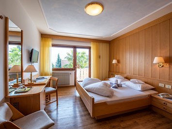 Glanzhof Hotel & Apartments Zimmerkategorien Doppelzimmer Meranblick
