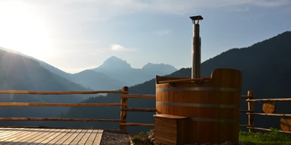 Wanderurlaub - Pools: Schwimmteich - Südtirol - Hot Tube - Naturchalet