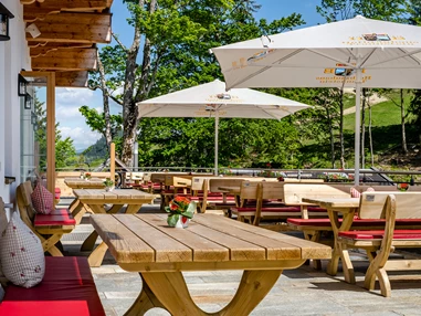 Wanderhotel: Brösel Alm Sonnenterrasse - Berghotel Sudelfeld