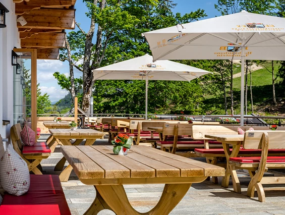 Wanderhotel: Brösel Alm Sonnenterrasse - Berghotel Sudelfeld