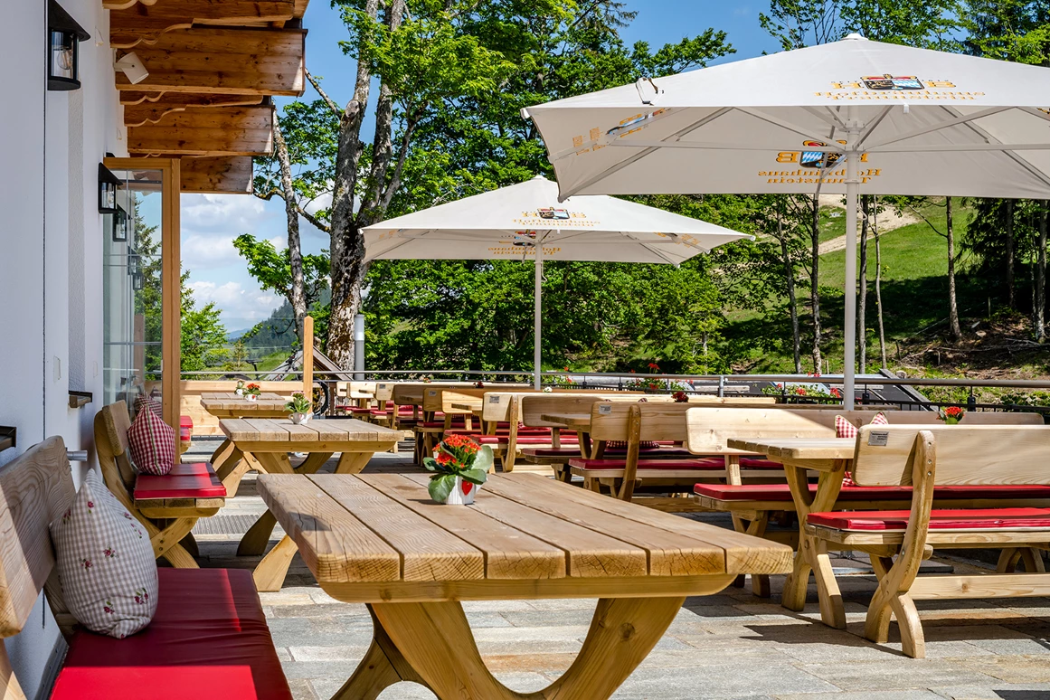 Wanderhotel: Brösel Alm Sonnenterrasse - Berghotel Sudelfeld