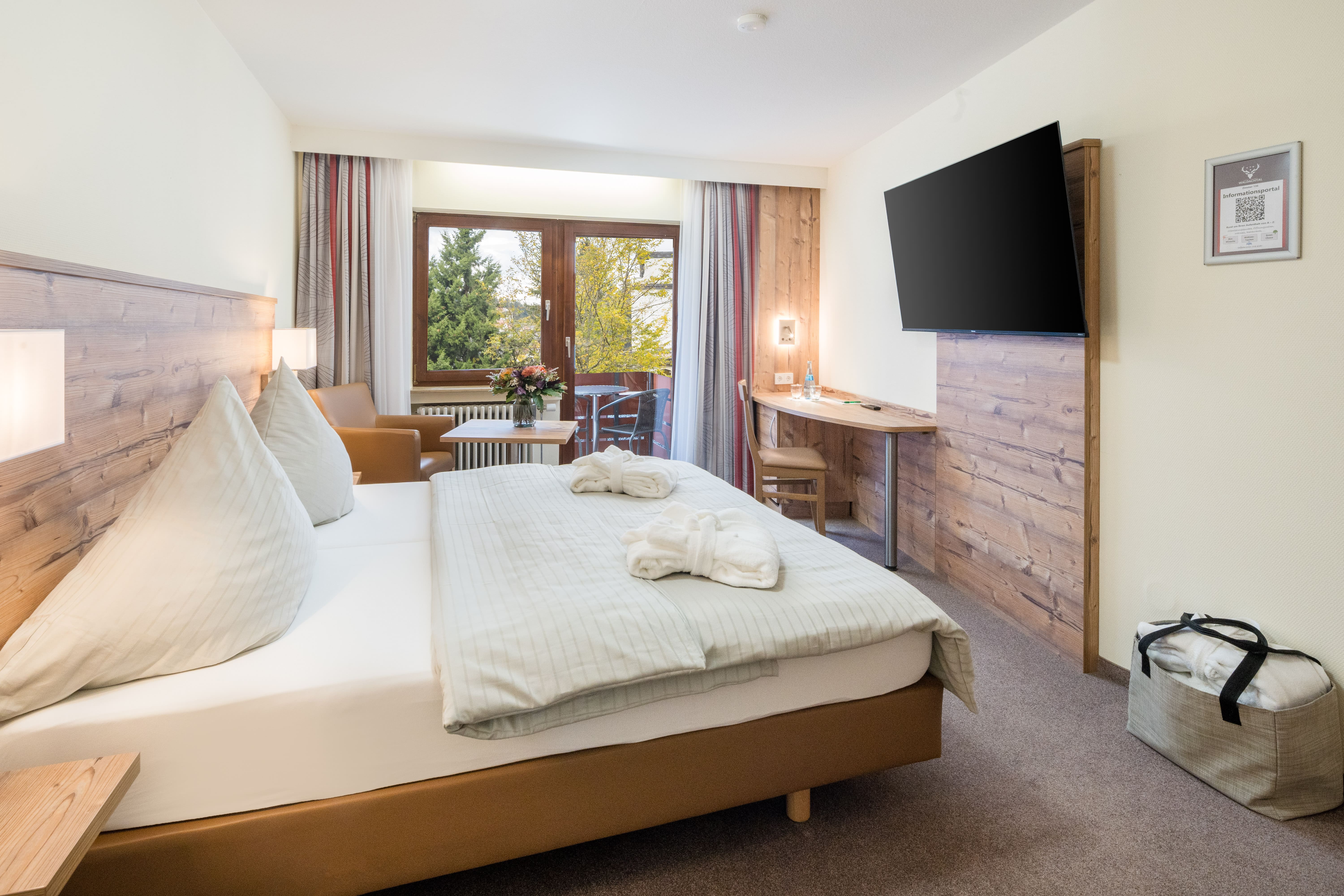 Hotel-Resort Waldachtal Zimmerkategorien Doppelzimmer Komfort
