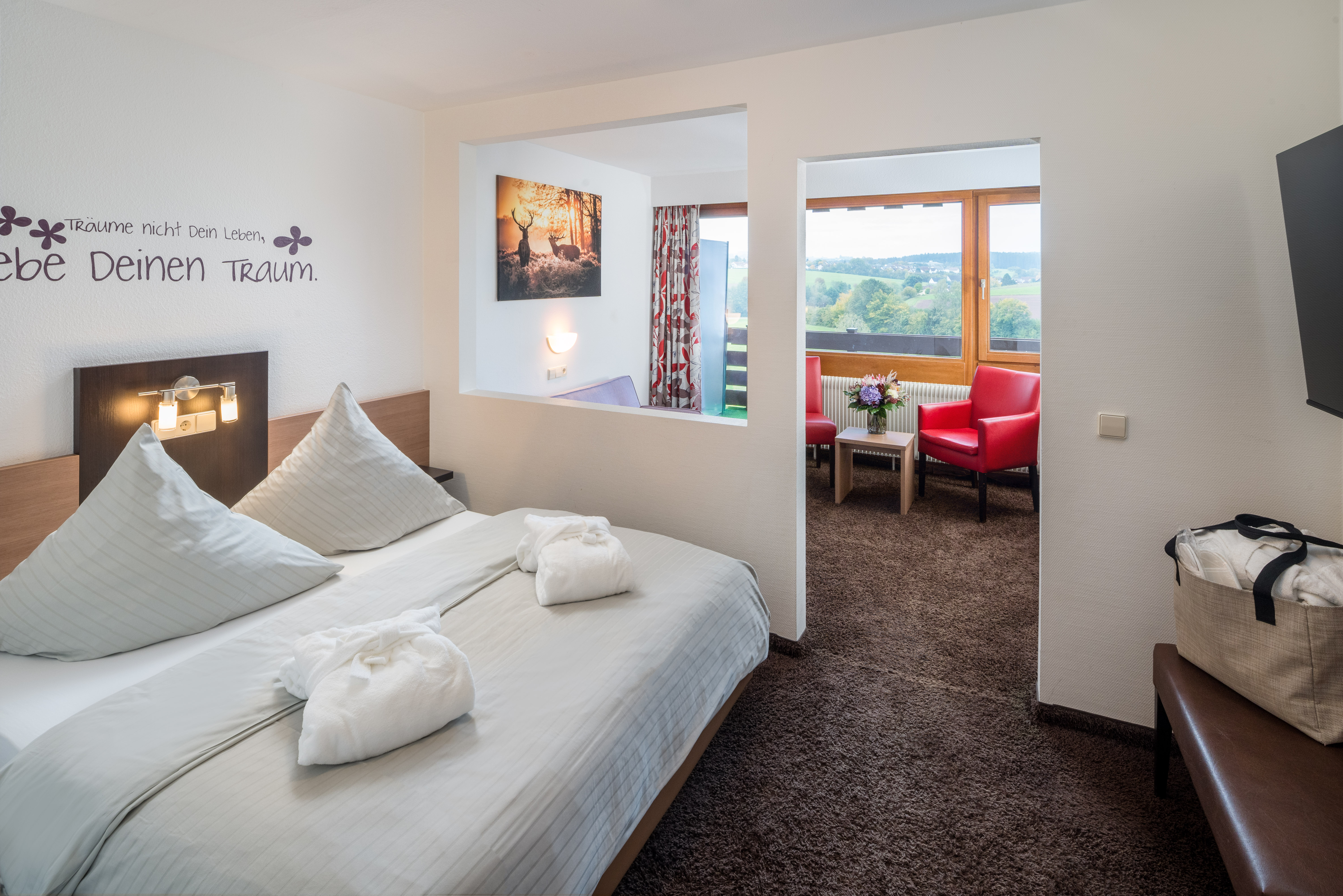 Hotel-Resort Waldachtal Zimmerkategorien Doppelzimmer Superior