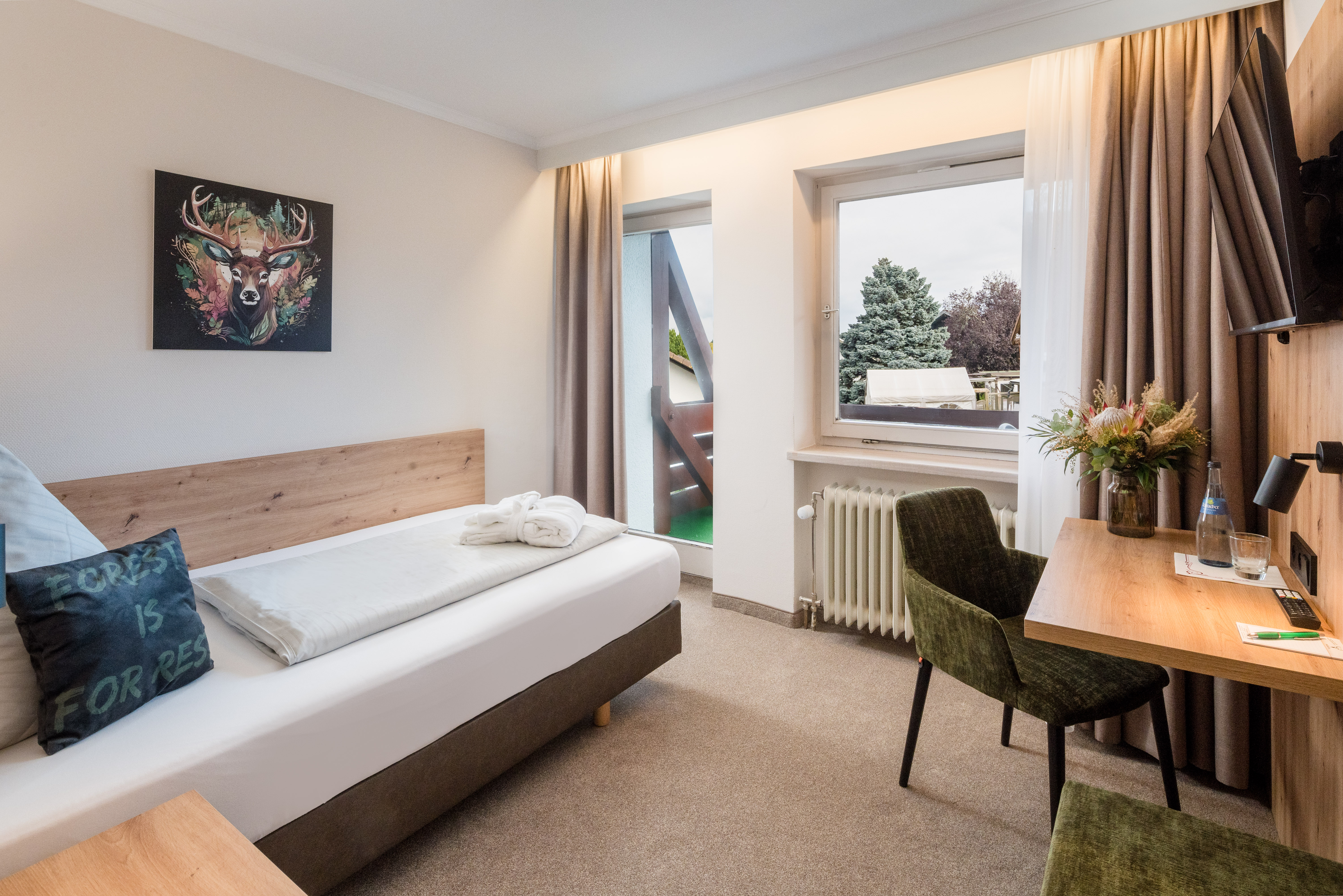 Hotel-Resort Waldachtal Zimmerkategorien Einzelzimmer Standard