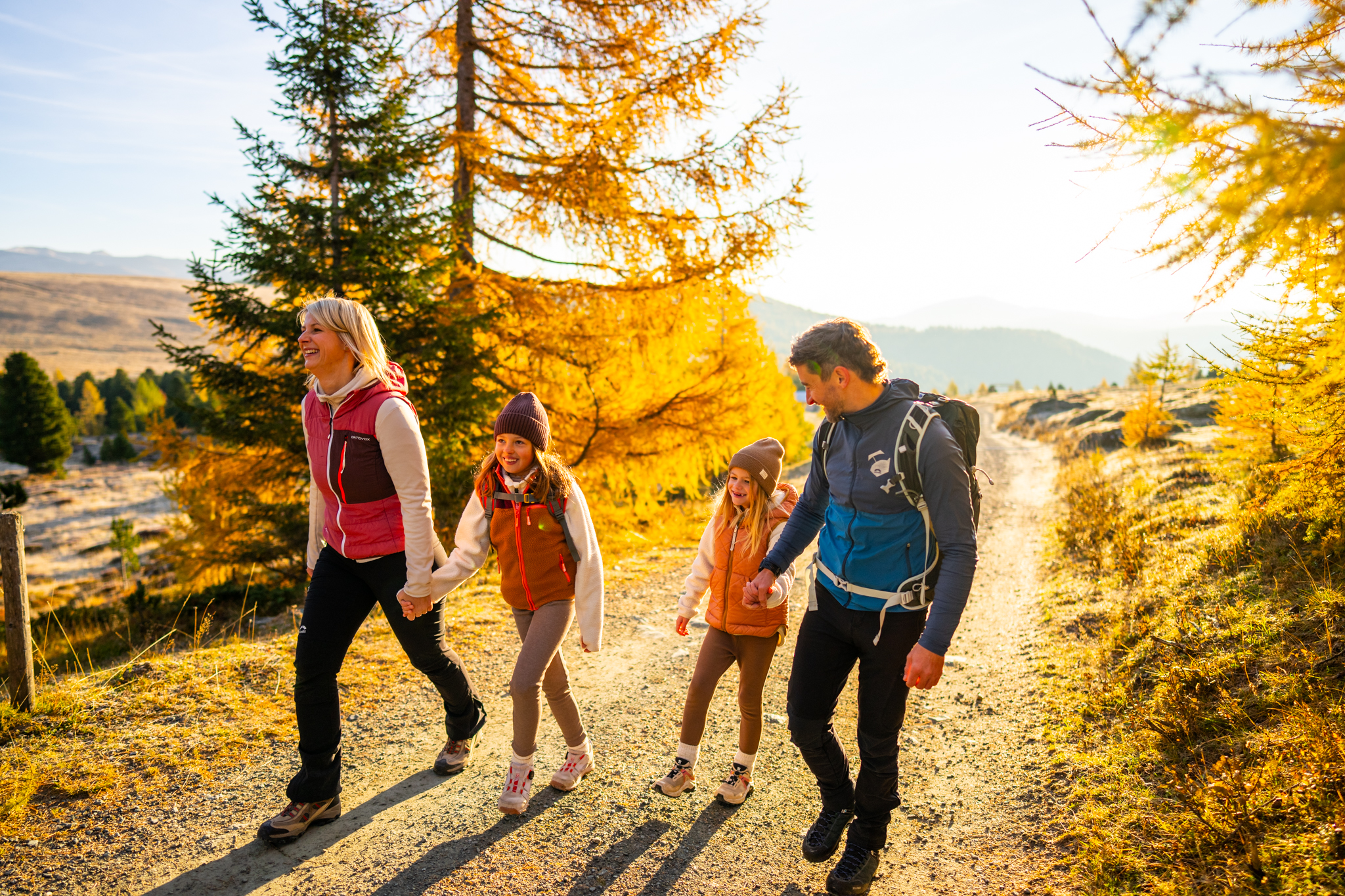 Wanderhotel: Familienwandern im Herbst - Trattlers Hof-Chalets