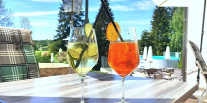 Wanderurlaub - Fahrstuhl - Bayern - Hochriegel - Terrasse - Hotel & Residence Hochriegel