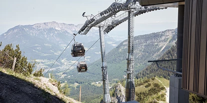 Wanderurlaub - Fahrstuhl - Bayern - Nutzen Sie gerne die Jennerbahn für einen noch schöneren Ausblick über Berchtesgaden - Hotel Edelweiss-Berchtesgaden