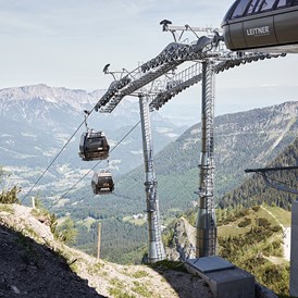 Wanderhotel: Nutzen Sie gerne die Jennerbahn für einen noch schöneren Ausblick über Berchtesgaden - Hotel Edelweiss-Berchtesgaden