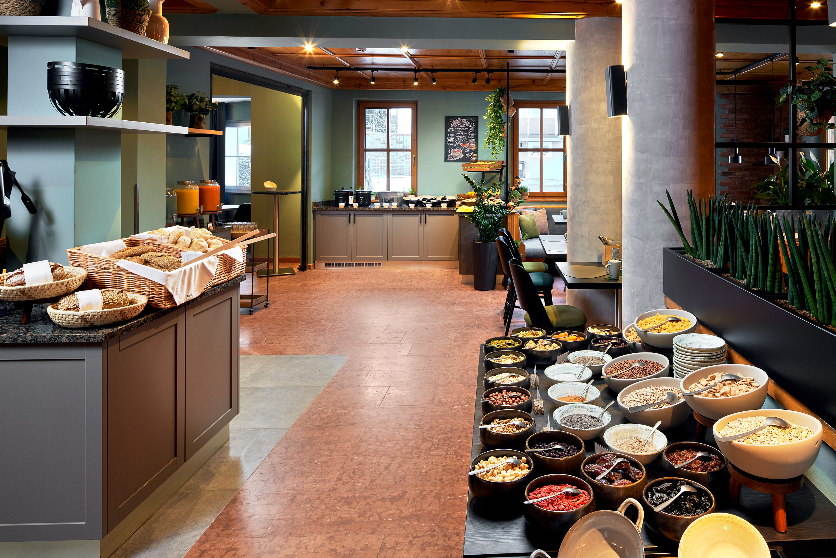 Wanderhotel: Buffetbereich - ever.grün KAPRUN