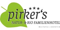 Wanderurlaub - vegetarisches Essen - Pirker's Logo - Pirker’s Natur & Bio Familienhotel