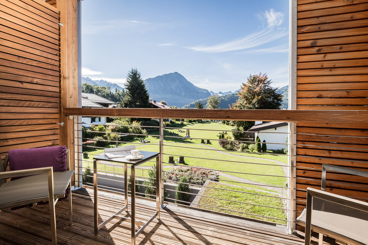 Wanderhotel: Zimmerausblick - Hotel Exquisit