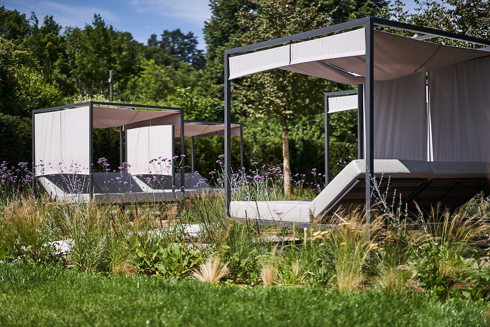 Wanderhotel: FKK Garten unseres Hotel - Wellness Hotel Zum Bräu