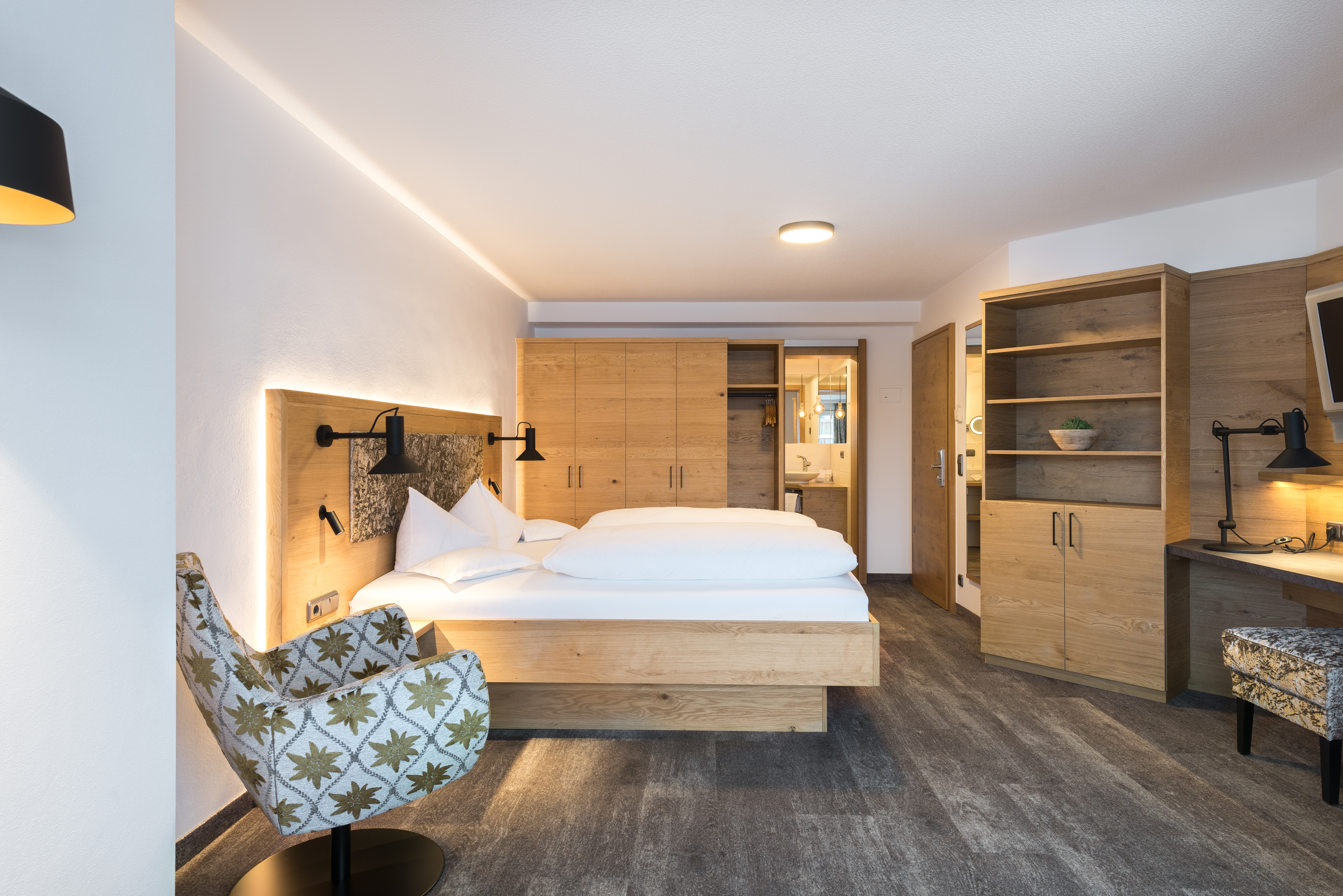 Wanderhotel: Beispielbild eines unserer Zimmer im Haupthaus - Hotel Berwanger Hof